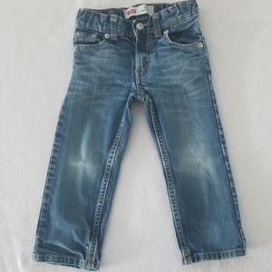 Levi's Boys' 505 Regular Fit Jeans, 2T